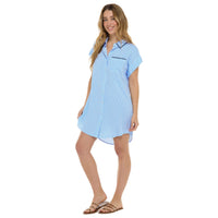 Ramona Shirt Dress - BEACHFRONT BLISS - SKYE