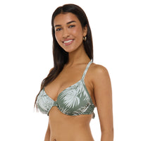 Hilary D,DD,E & F Cup Top - COCONUT COVE - SKYE