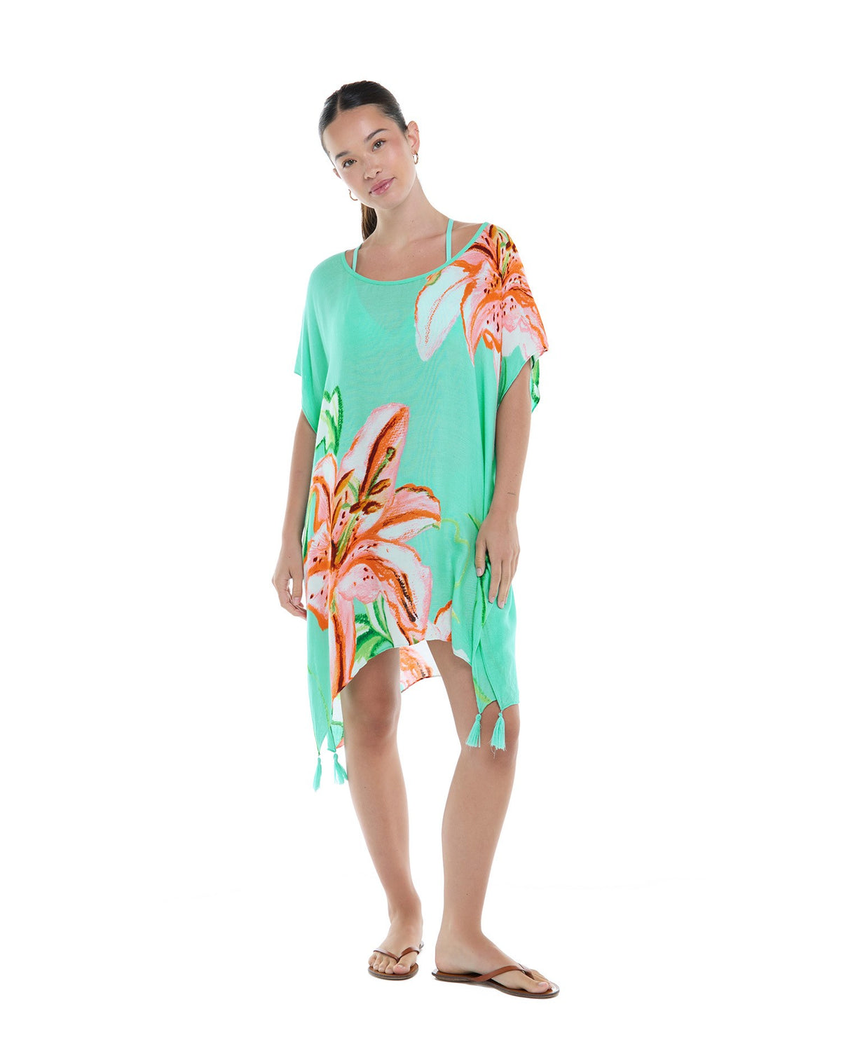Anissa Dress - TROPICAL MIRAGE - SKYE