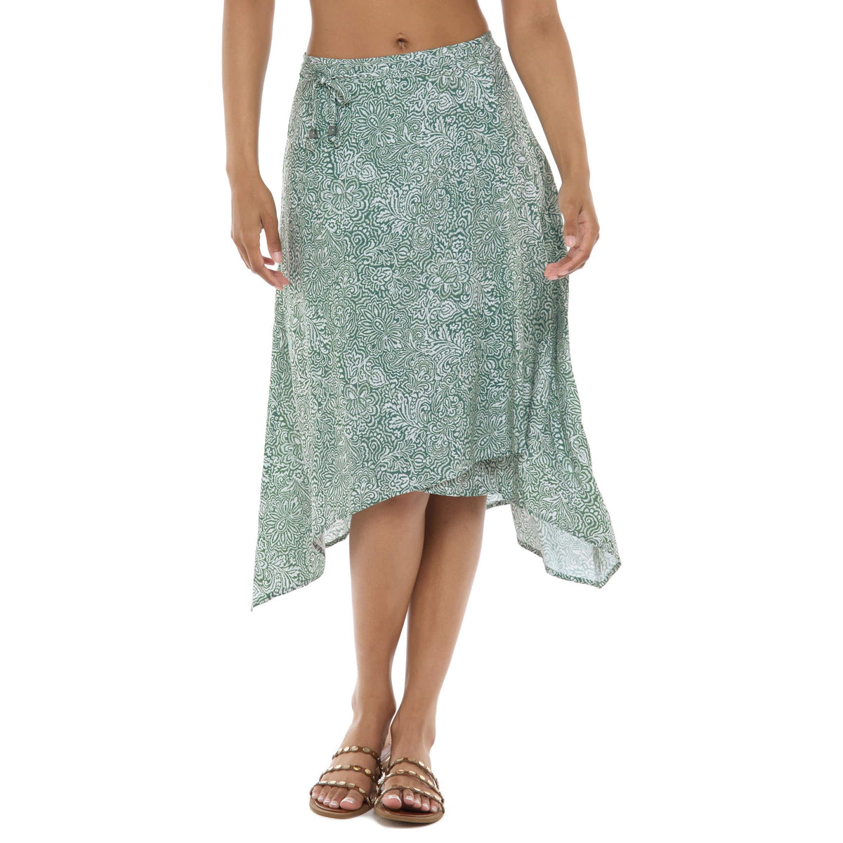 Junia Wrap Skirt - COASTAL CHIC - SKYE
