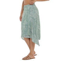 Junia Wrap Skirt - COASTAL CHIC - SKYE