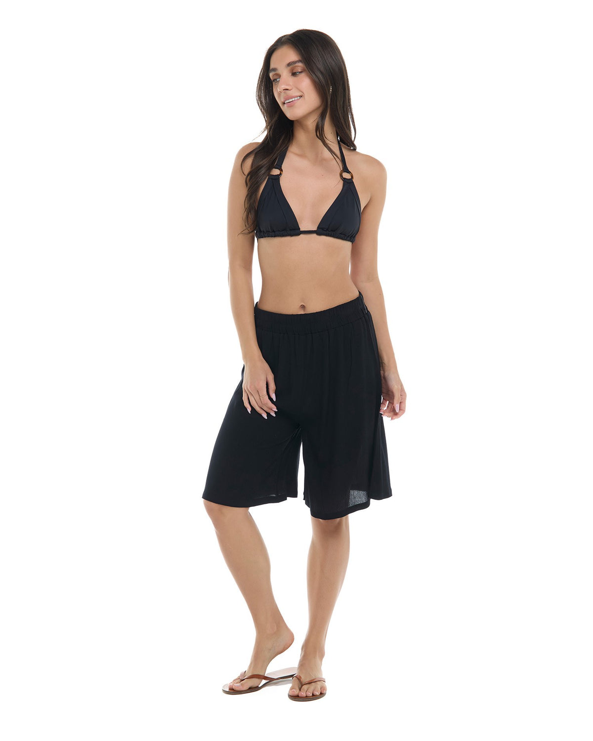 Patty Bermuda Shorts - BLACK - SKYE