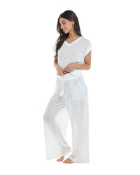 Sicily Crop Shirt - IVORY - SKYE