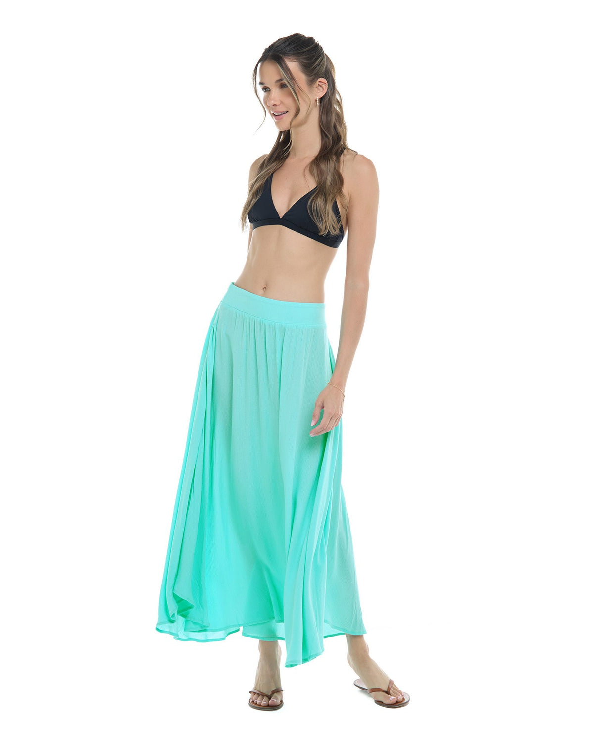 Sidony Skirt - TURQUOISE - SKYE