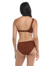 Alessia Cinch Bottom - TIGER'S EYE