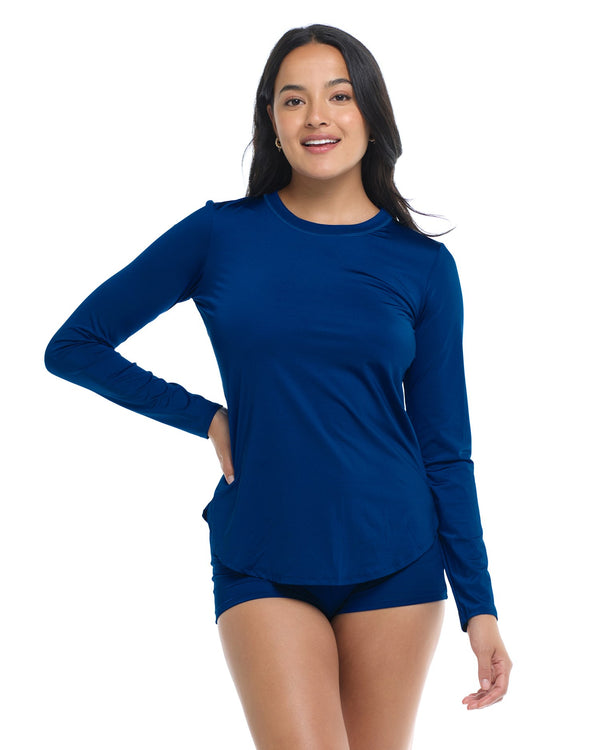 Kayleen Sun Shirt - SAPPHIRE