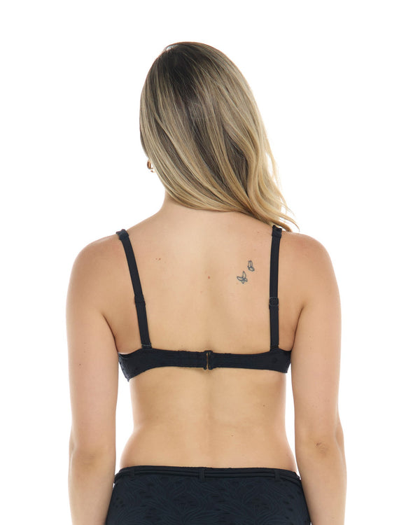 Ebba Top - LACE BLOOM - SKYE