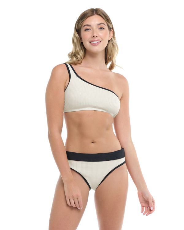 Mid Waist Fold Over Bottom - MAU LOA (Ivory)