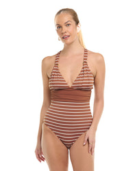 Jasmine One-Piece Halter - SEAFARE