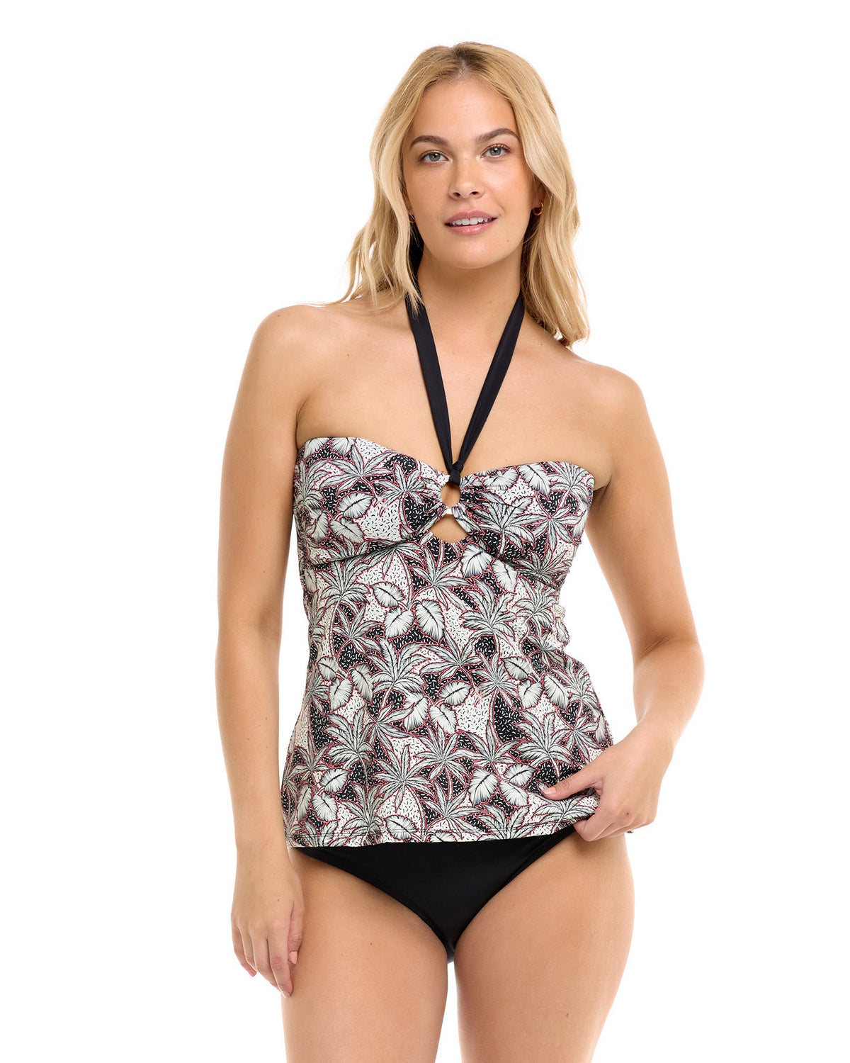 Diana Tankini - JUNGLE NIGHTS-Black