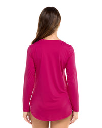 Kayleen Rashguard - DIVINE-Raspberry