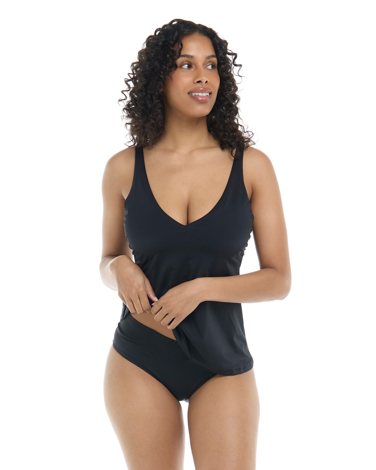 Bridget D/DD Cup Tankini - BLACK