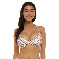 Hilary D,DD,E & F Cup Top - WILD TIDE - SKYE